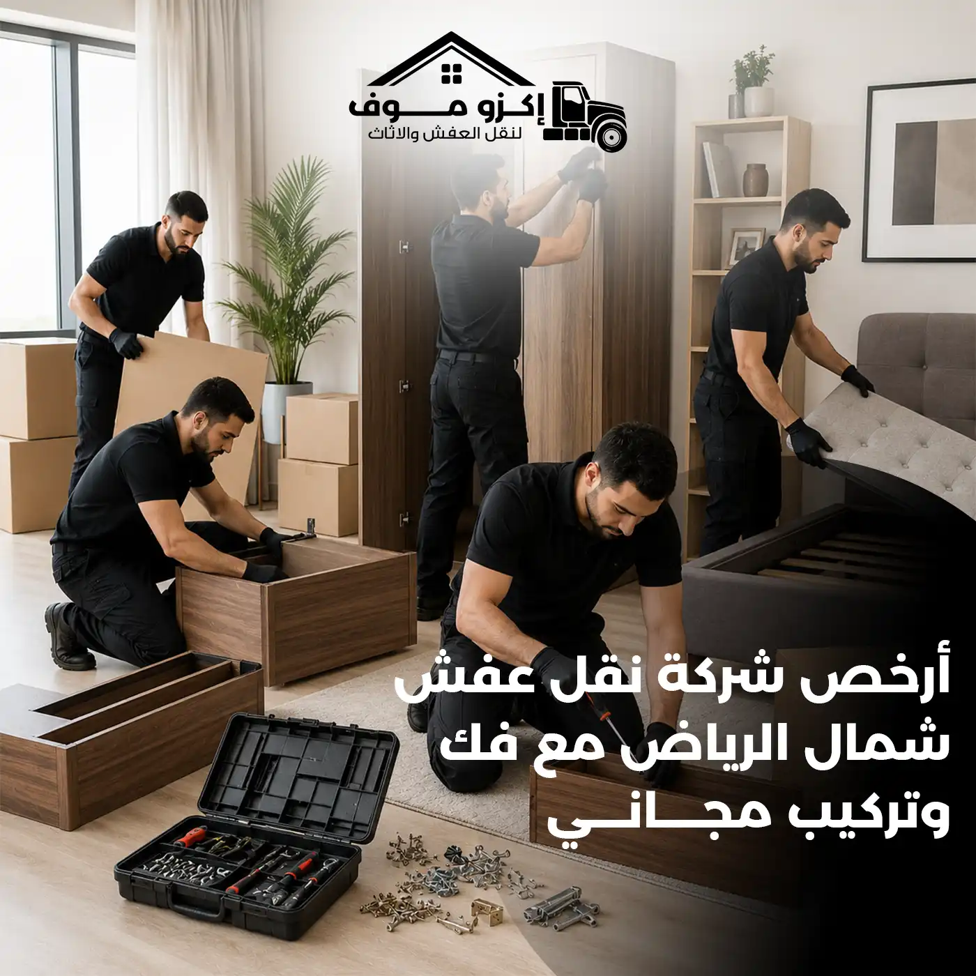 أرخص شركة نقل عفش شمال الرياض