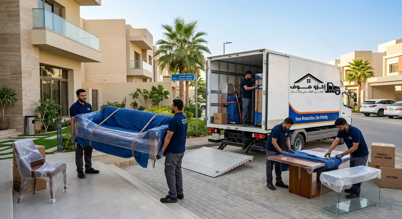 أفضل حلول نقل الأثاث بالرياض مع ضمان الحماية الكاملة