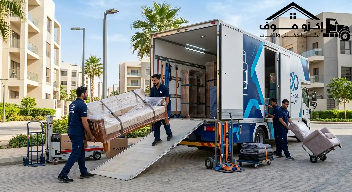 أفضل شركة نقل عفش بالرياض بمعدات حديثة