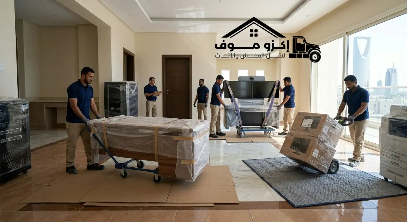 نقل عفش الشركات بالرياض – فك وتركيب الأثاث المكتبي والمعدات الثقيلة